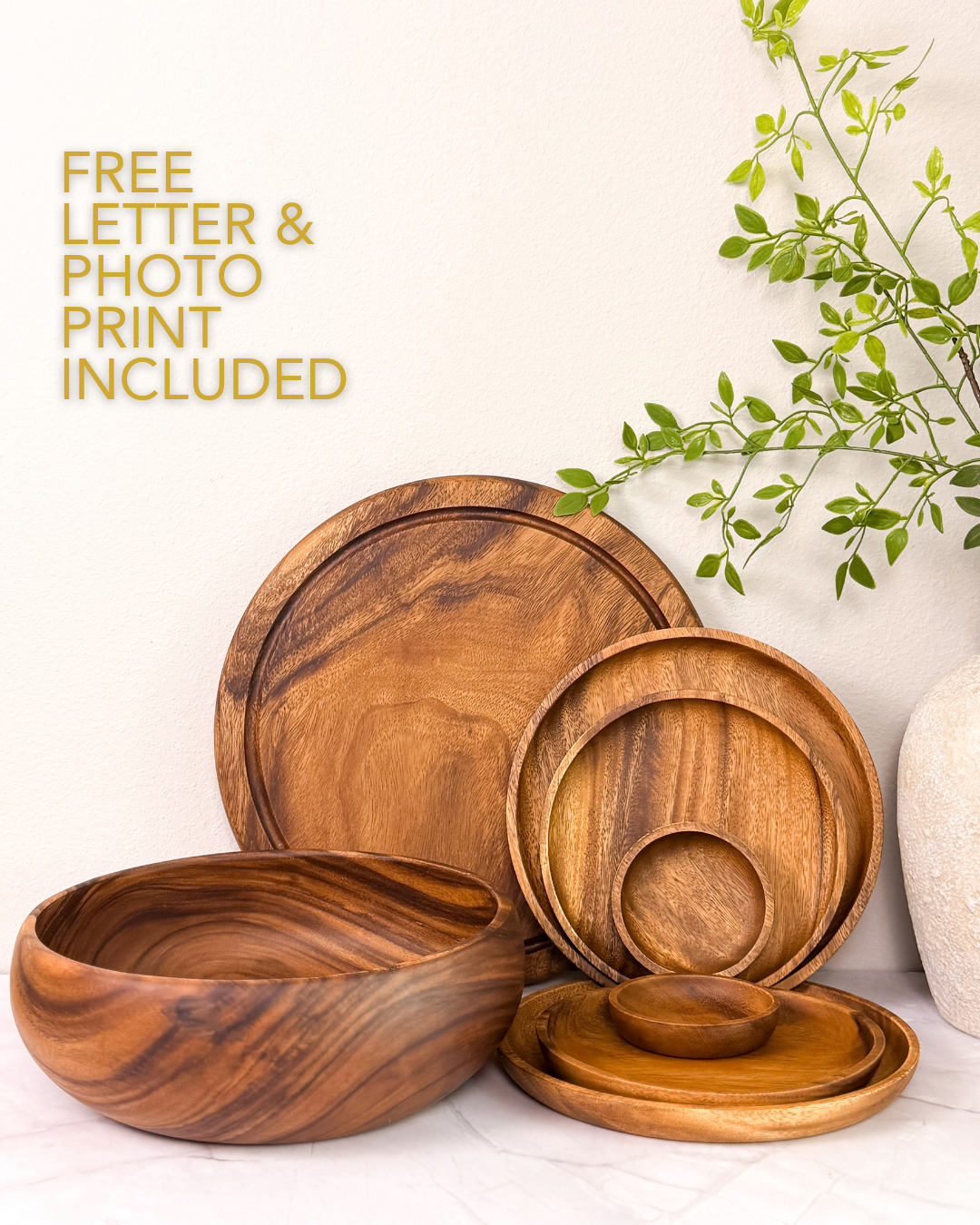 Rose Bud Hosting Gift Set (Free Photo & Letter)