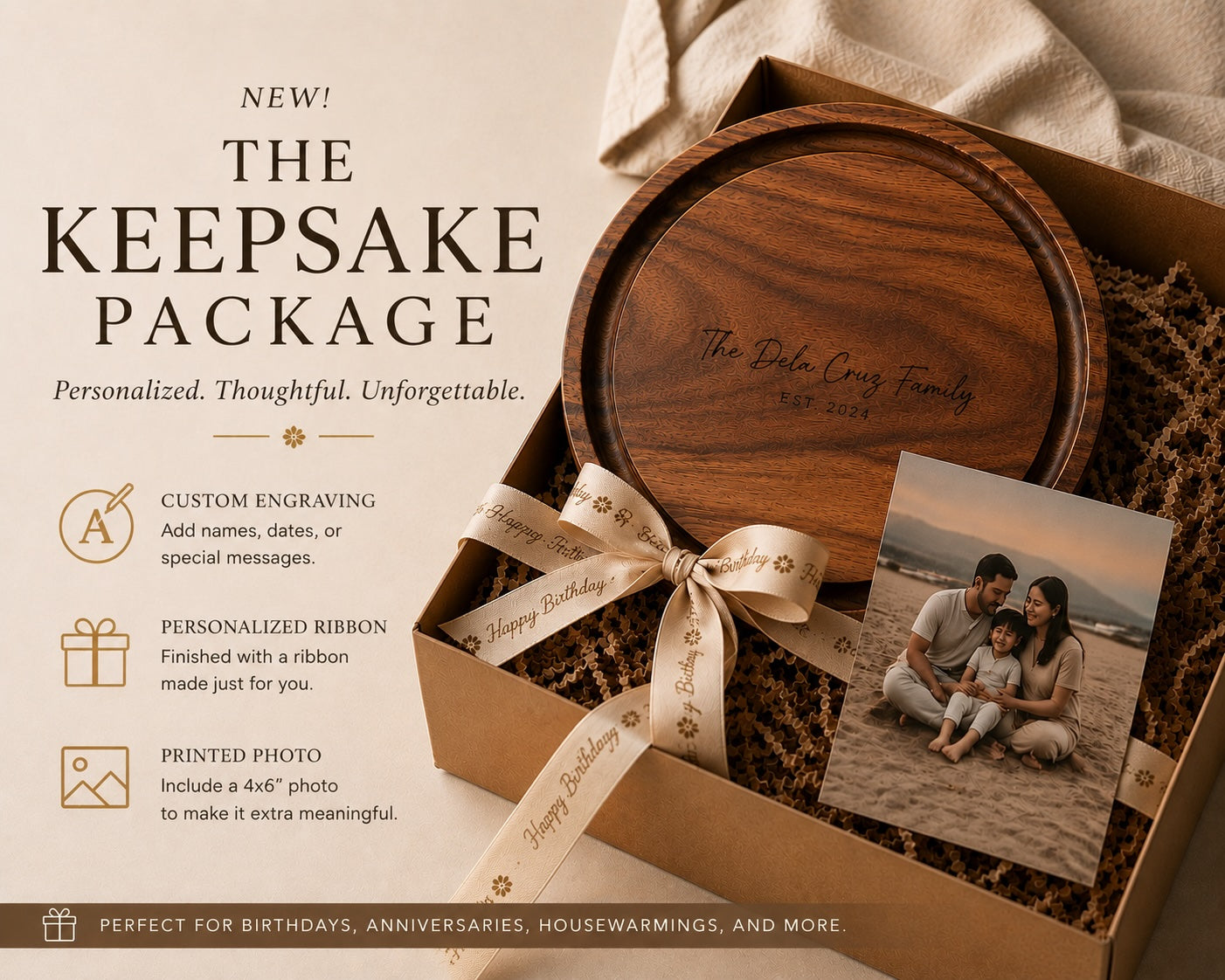 NEW! The Keepsake Package