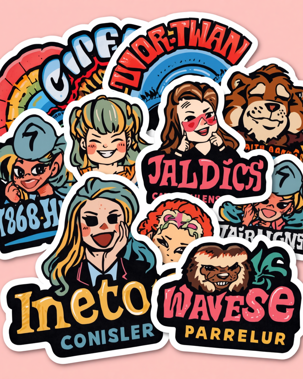 Custom Sticker Set (4x7 inches)
